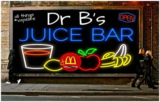 juice bar billboard
